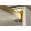 Obrázek 4  GTV sada plnovýsuvů pro spodní montáž 3D s tlumičem l-450 MODERN SLIDE, k desce 18 mm