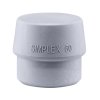 Halder středně tvrdá šedá hlavice z gumového kompozitu SIMPLEX 60 mm