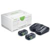Festool nabíjecí sada SYS 18V 2xTBX4/TCL6DUO