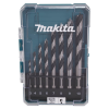 Makita D-77257 sada vrtáků s válcovou stopkou do dřeva - 8 ks