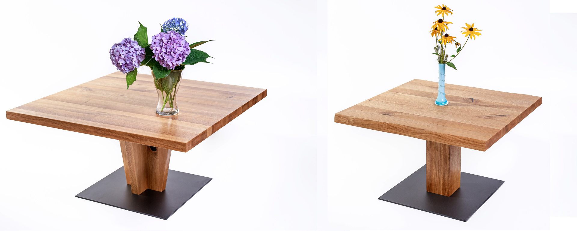 Dubový konferenční stolek