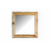 Nástěnné čtvercové zrcadlo v dubovém rámu - Šimek interier