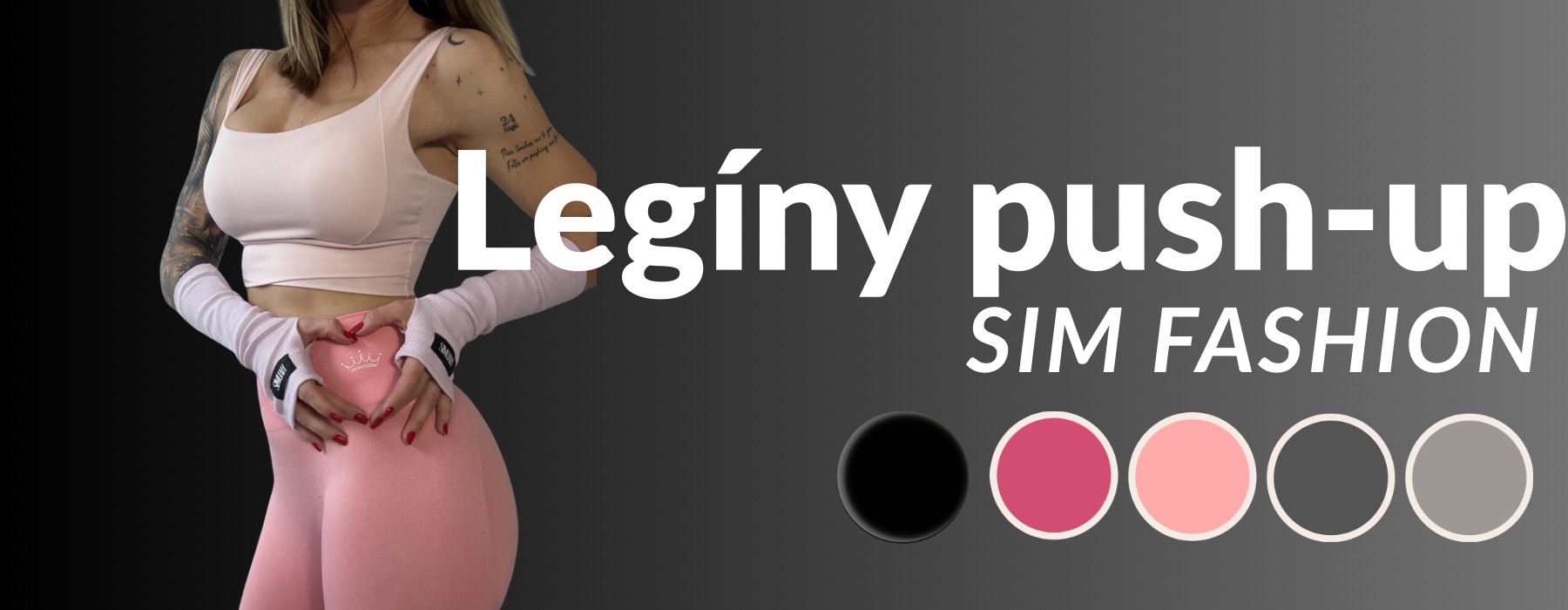 legíny pushup simfashion