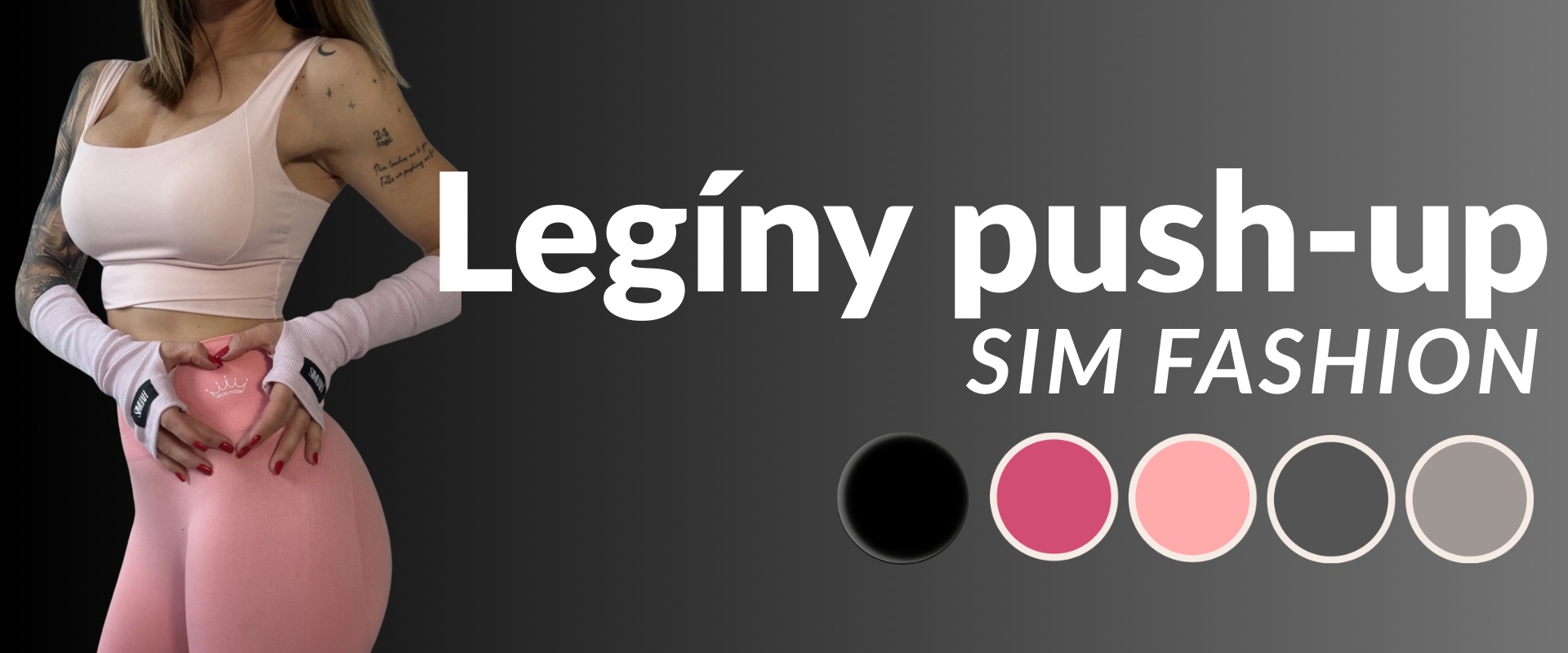 legíny pushup simfashion