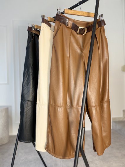 Koženkové kalhoty DEYA