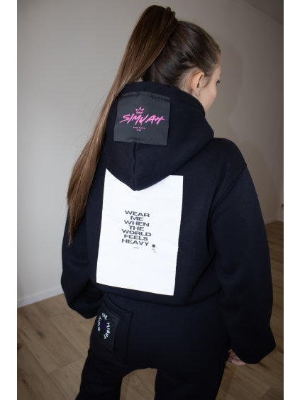 Tepláková súprava SIMUAH - čierna