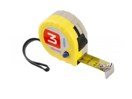 Zvinovací meter Astra 3m