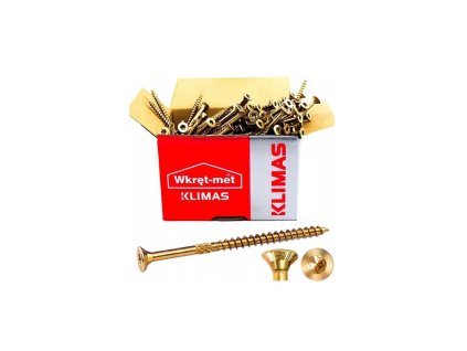 Vrúty / Skrutky do dreva so zapustenou hlavou - KMWHT 6x180 mm