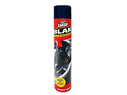 Sprej na čistenie palubnej dosky - CARSO BLAK 750ml / New car