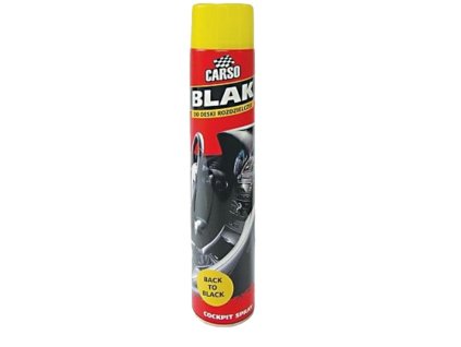 Sprej na čistenie palubnej dosky - CARSO BLAK 750ml / Lemon