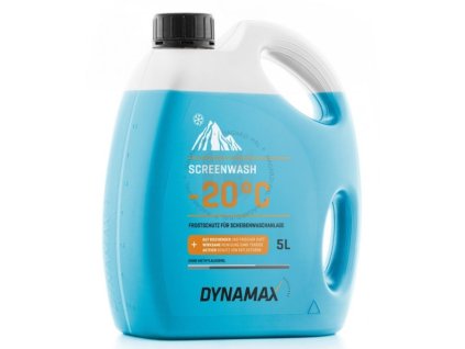 DYNAMAX SCREENWASH -20C Zimná zmes kvapalina voda do ostrekovačov  5L