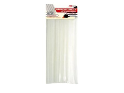 Lepidlo tavné PAK 01, priemer 11,2 × 200 mm, 12 ks, transparentné, ENPRO