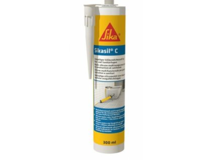 Neutrálny silikonový tmel transparetný 300 ml - Sika Sikasil C