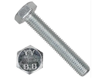 Skrutka M10x100 celozávit 8,8-DIN 933