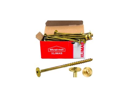 Vrúty/skrutky do dreva s tanierovou hlavou - WKCP 6x240 mm