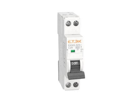 ETEK istič 1-pólový+N B10/1 6kA EKM2-32N