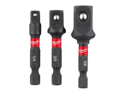 Milwaukee SHW súprava adaptérov 1/4"+3/8"+1/2"