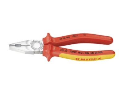 KNIPEX Kliešte kombinované 160mm Cr VDE / 0306160