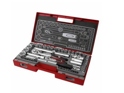 Fortum sada nástrčných a zástrčných kľúčov 60-dielna 4700011