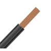 Vodič ohybný H07V-K 1x16 čierny PVC