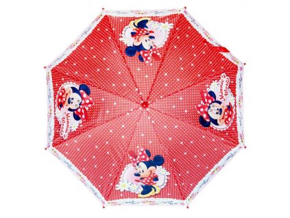 Dětský deštník Minnie červený velký