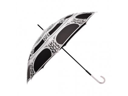 Dámský holový deštník Paříž černý