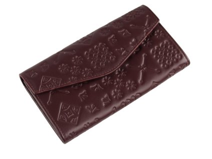 damska-kozena-penezenka-majolika-vinova-s-klopou