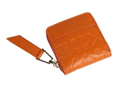 damska-kozena-penezenka-majolika-oranzova-na-zip-delena--miniZadní strana vzor 1 (7)