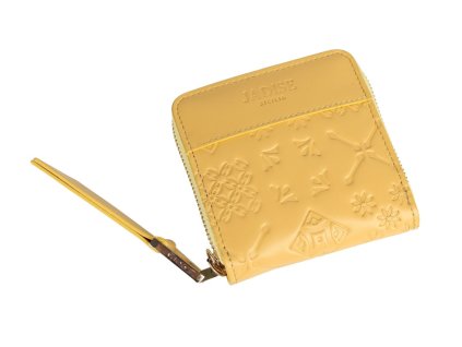 damska-kozena-penezenka-majolika-zluta-na-zip-delena--mini