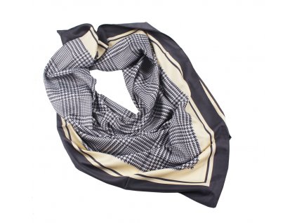 Dámský šátek 90x90 polyester Italy 1124