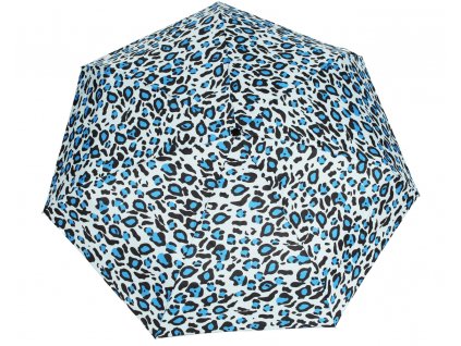 Dámský mini skládací deštník  "Leopard"