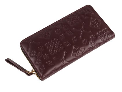 damska-kozena-penezenka-majolika-vinova-na-zip