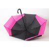 holový deštník pro 2 osoby růžový 3