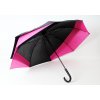 holový deštník pro 2 osoby růžový