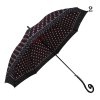 Dámský holový deštník srdíčkový