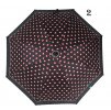 Dámský holový deštník srdíčkový