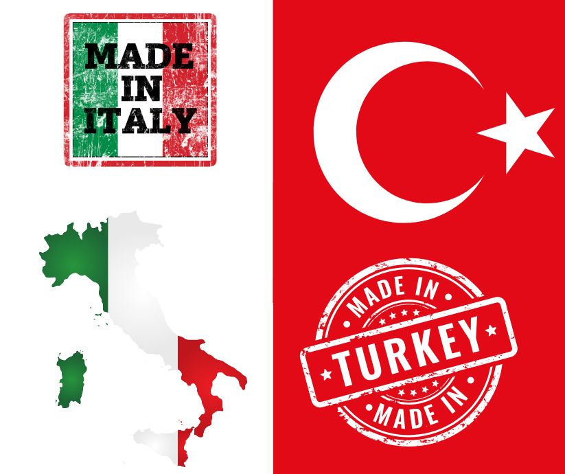 Made in Italy / Made in Turkey