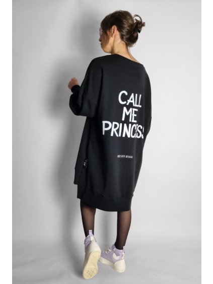 Mikina CALL ME PRINCESS Black