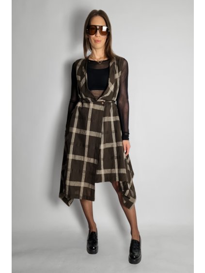 Vesta mušelín skirt