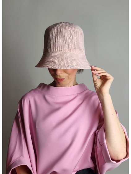 Stahovací klobouk Summer Pudr pink