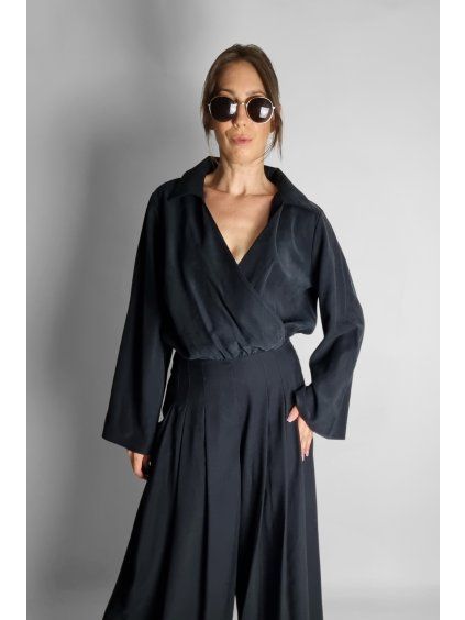 Halenka Milano Cropped Black