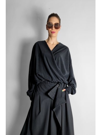 Halenka | Košile s překladem Black