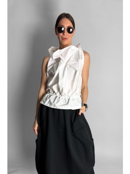 Šusťákový Top | Vesta White