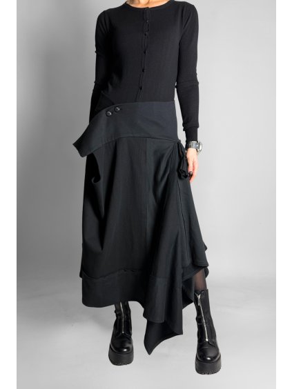 Poncho / Sukně  Black