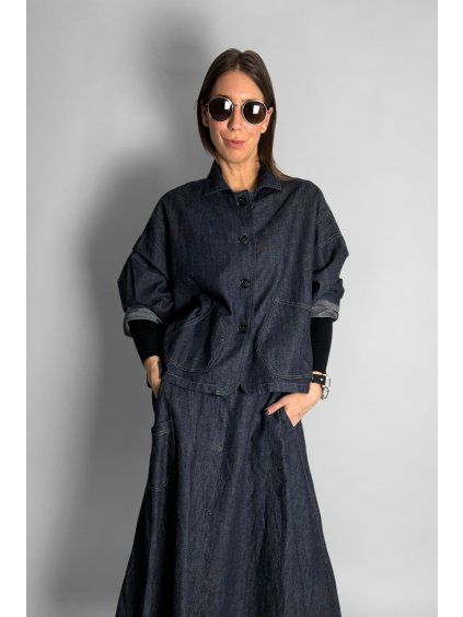 Denim bunda Dark Blue