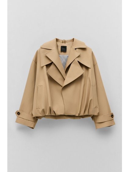 krátký trenčkot beige