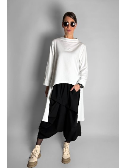 Mikina Top s dlouhým zadním dílem (1)