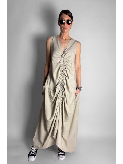 šaty s vrásněním (1)