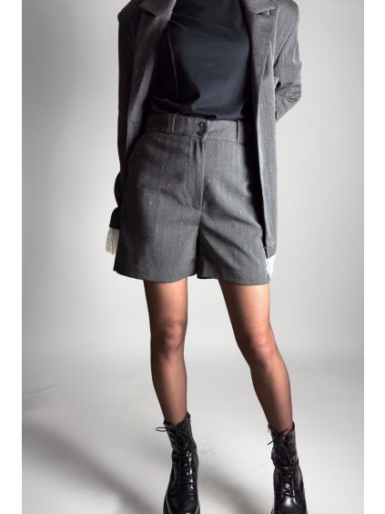 Kraťasy Grey | White lines