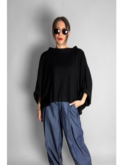 Soft Knit Kimono | Halenka Black